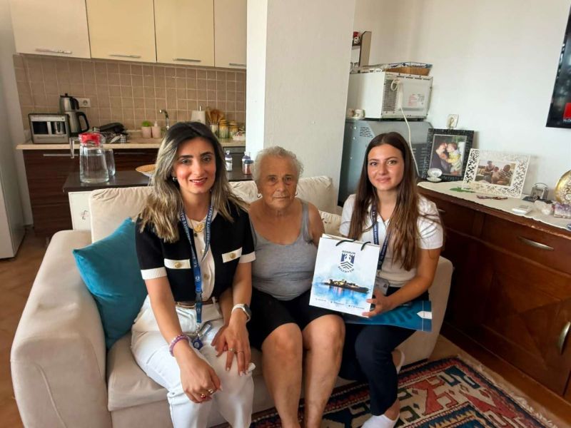 EMEKTAR DENİZCİLERE VEFA ZİYARETİ