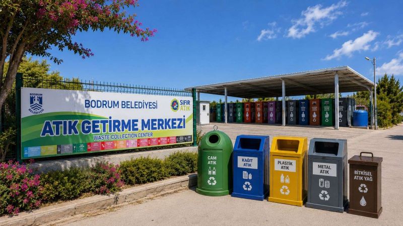 BODRUM BELEDİYESİNDEN 106 TONU AŞAN ATIK YÖNETİMİ