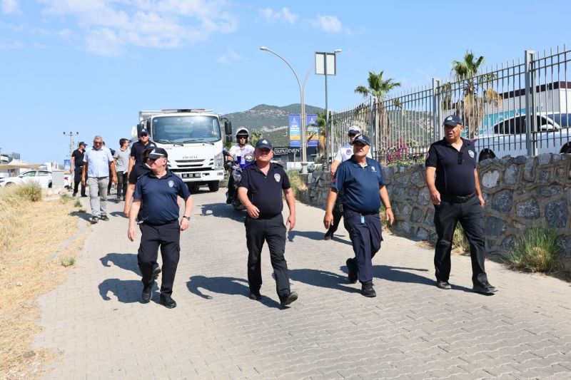 BODRUM GENELİNDE DENETİM VE DÜZENLEME ÇALIŞMALARI BAŞLADI