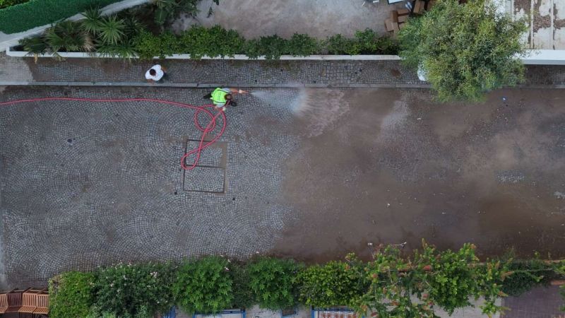 BİTEZ YALISINDA KAPSAMLI TEMİZLİK ÇALIŞMASI