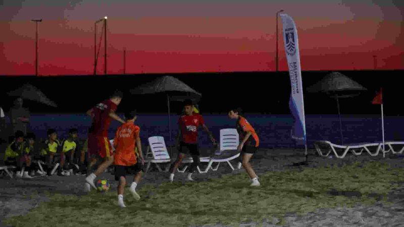 1.⁠ ⁠GÜNBATIMI ÇOCUK PLAJ FUTBOL ŞENLİĞİ BAŞLADI