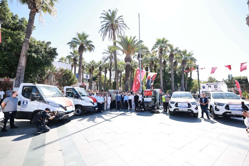 Bodrum Belediyesi Filosunu Güçlendiriyor: 2026’da 15, Son İki Yılda Toplam 48 Yeni Araç Envantere Katıldı
