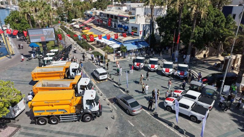 Bodrum Belediyesi Filosunu Güçlendiriyor: 2026’da 15, Son İki Yılda Toplam 48 Yeni Araç Envantere Katıldı