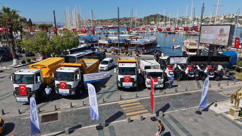 Bodrum Belediyesi Filosunu Güçlendiriyor: 2026’da 15, Son İki Yılda Toplam 48 Yeni Araç Envantere Katıldı