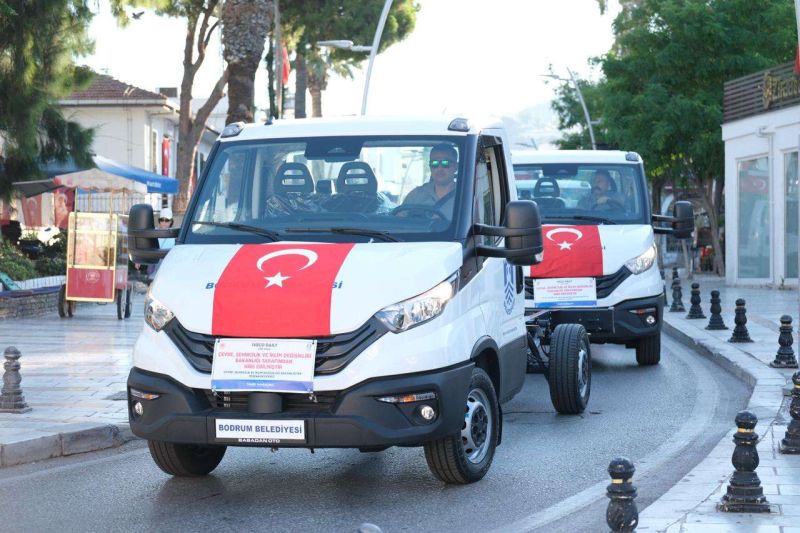 Bodrum Belediyesi Filosunu Güçlendiriyor: 2026’da 15, Son İki Yılda Toplam 48 Yeni Araç Envantere Katıldı