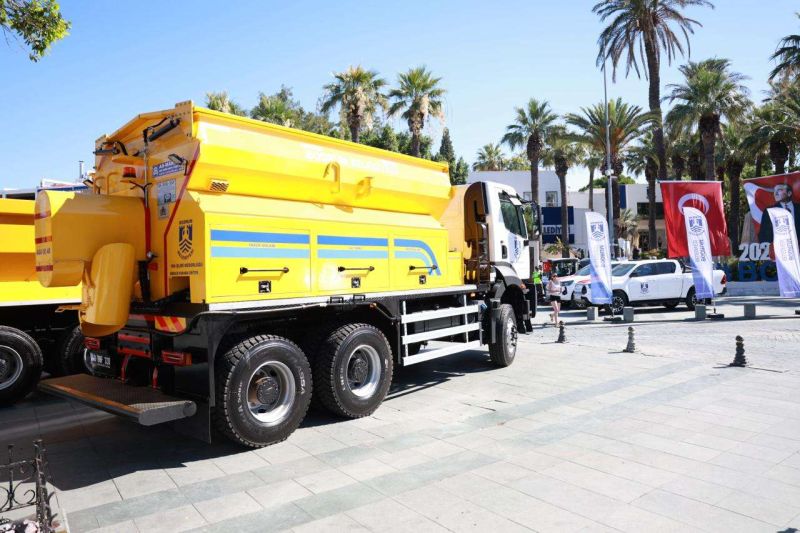 Bodrum Belediyesi Filosunu Güçlendiriyor: 2026’da 15, Son İki Yılda Toplam 48 Yeni Araç Envantere Katıldı