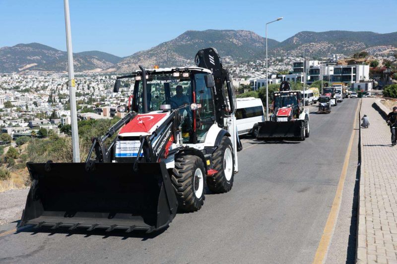 Bodrum Belediyesi Filosunu Güçlendiriyor: 2026’da 15, Son İki Yılda Toplam 48 Yeni Araç Envantere Katıldı