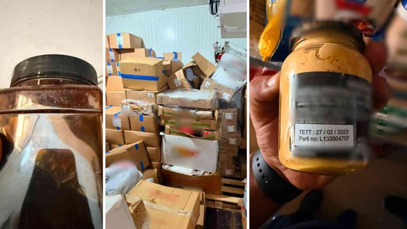 DENETİMDE 1,2 TON TARİHİ GEÇMİŞ GIDA ÜRÜNÜNE EL KONULDU