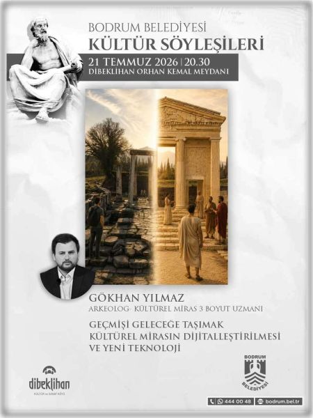 BODRUM’DA KÜLTÜR SÖYLEŞİLERİ DEVAM EDİYOR