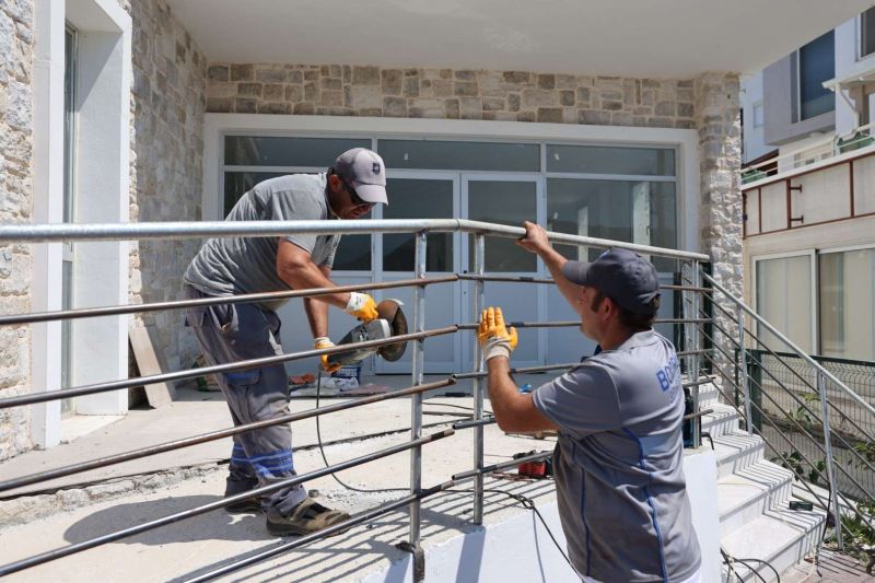 SAADET CANBAZ ANAOKULUNDA SON DOKUNUŞLAR