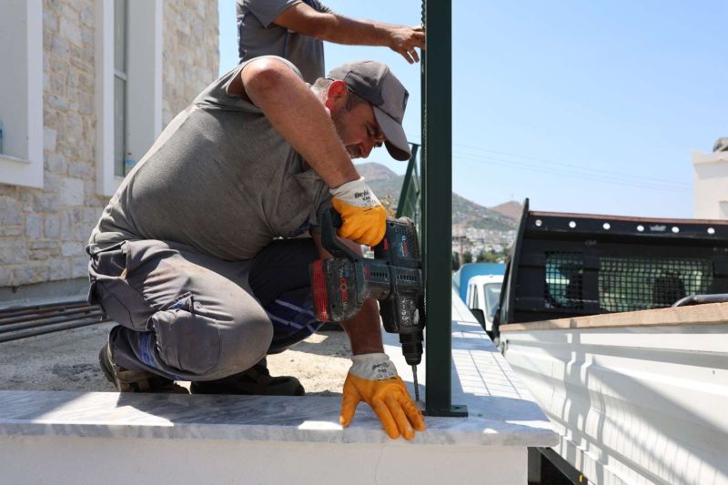 SAADET CANBAZ ANAOKULUNDA SON DOKUNUŞLAR