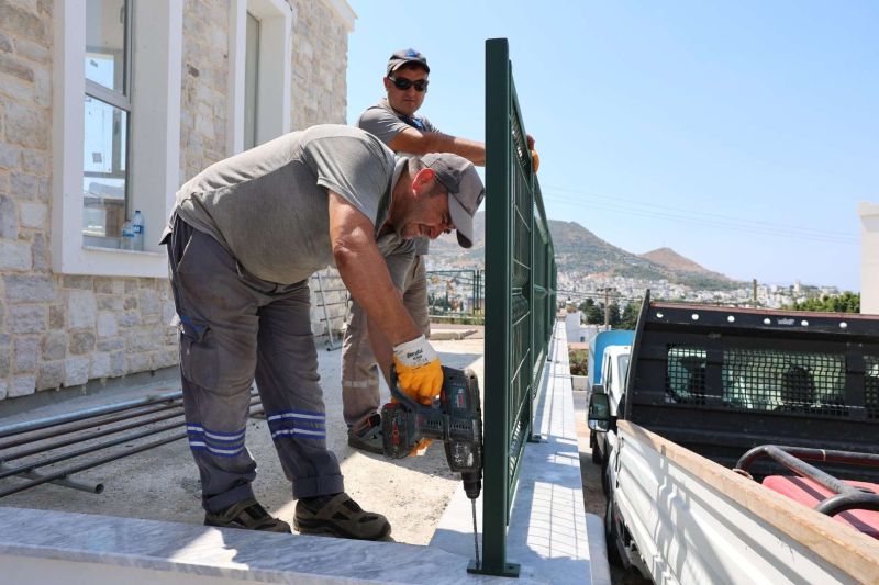 SAADET CANBAZ ANAOKULUNDA SON DOKUNUŞLAR