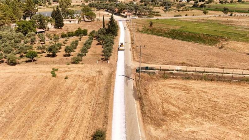SATHİ KAPLAMA ASFALT ÇALIŞMALARI PLANLI ŞEKİLDE SÜRÜYOR