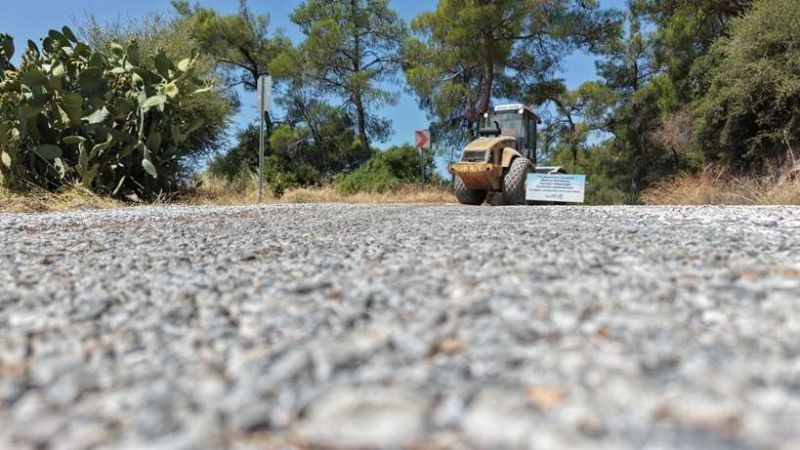 SATHİ KAPLAMA ASFALT ÇALIŞMALARI PLANLI ŞEKİLDE SÜRÜYOR