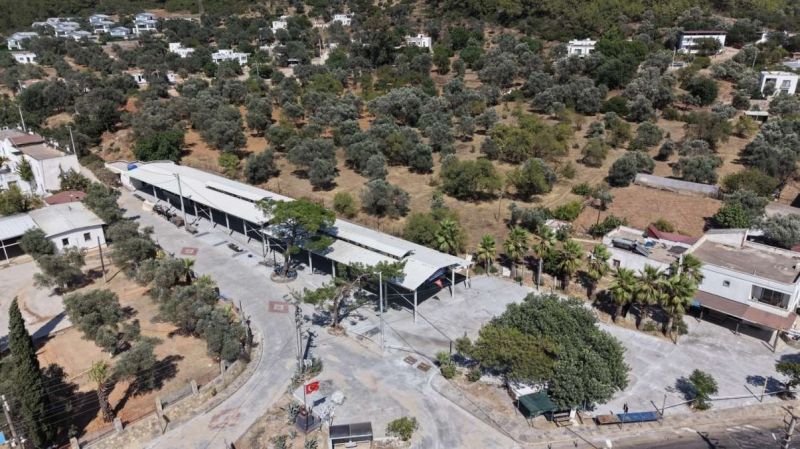 KIZILAĞAÇ KAPALI PAZAR YERİ VE SOSYAL ETKİNLİK ALANI’NDA 2. ETAP TAMAMLANDI