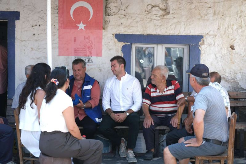 BAŞKAN MANDALİNCİ’DEN DEREKÖY VE DAĞBELEN’E SAHA ZİYARETİ