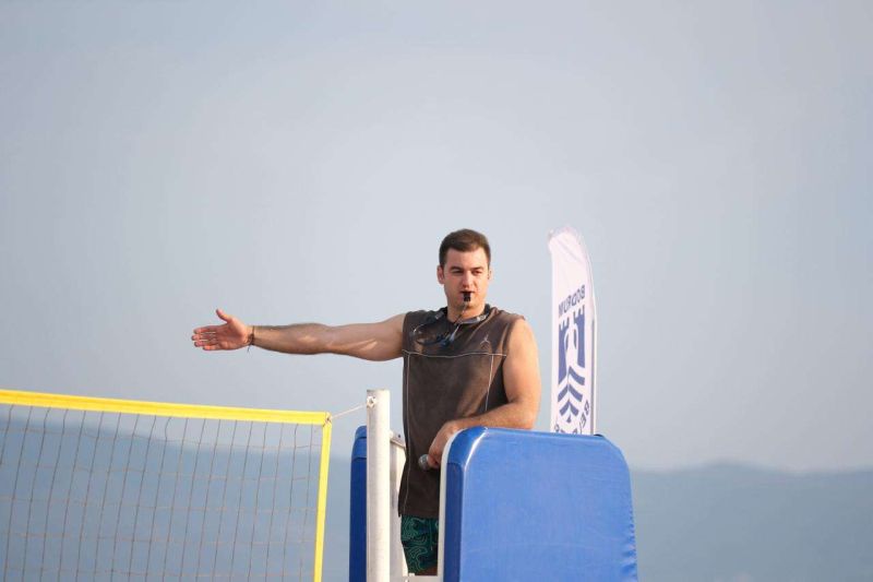 PLAJ VOLEYBOLU ŞENLİĞİ AKYARLAR’DA BAŞLADI