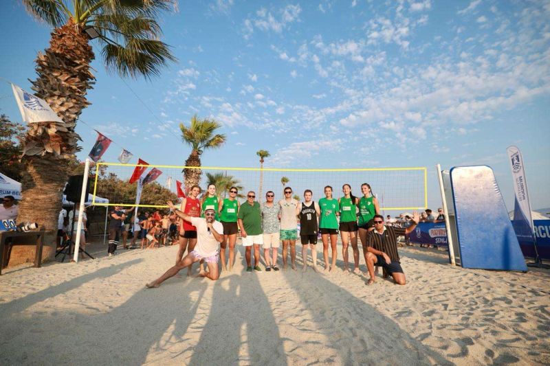 PLAJ VOLEYBOLU ŞENLİĞİ TAMAMLANDI