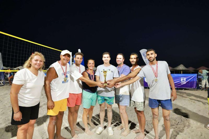 PLAJ VOLEYBOLU ŞENLİĞİ TAMAMLANDI