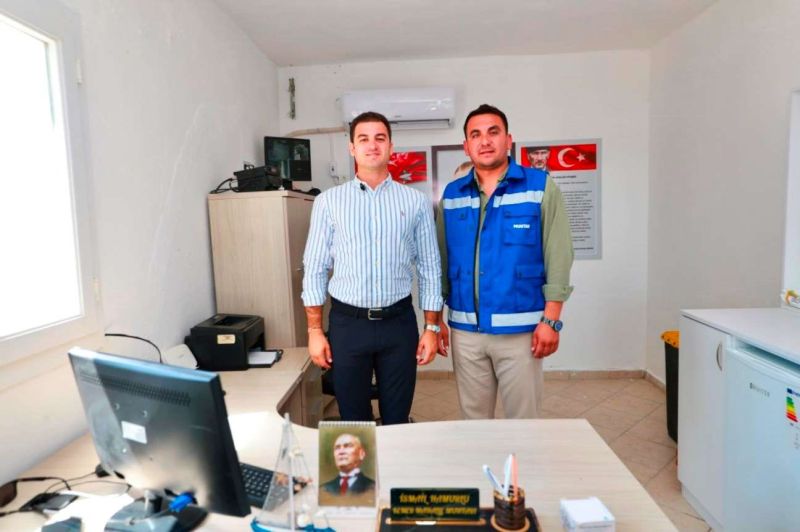 BAŞKAN MANDALİNCİ SAHA ÇALIŞMALARINI KARAOVA’DA SÜRDÜRDÜ