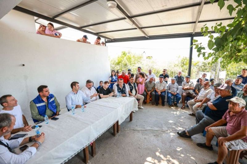 BAŞKAN MANDALİNCİ SAHA ÇALIŞMALARINI KARAOVA’DA SÜRDÜRDÜ