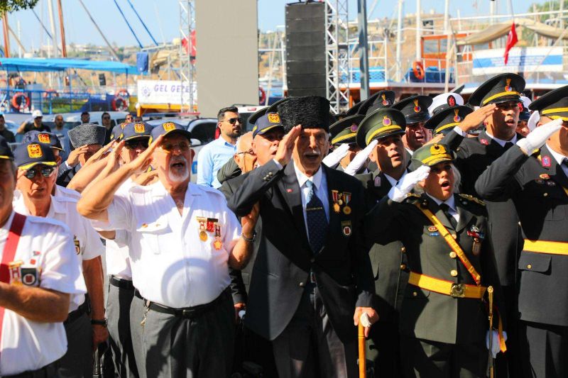 BODRUM’DA 30 AĞUSTOS ZAFER BAYRAMI COŞKUYLA KUTLANDI