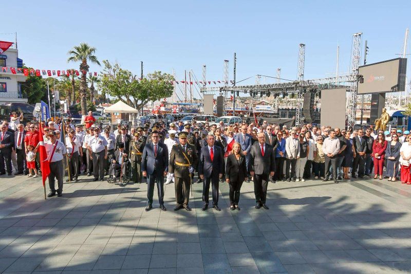 BODRUM’DA 30 AĞUSTOS ZAFER BAYRAMI COŞKUYLA KUTLANDI