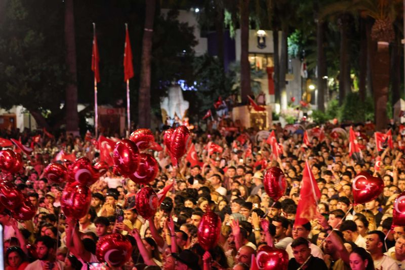 BODRUM’DA 30 AĞUSTOS ZAFER BAYRAMI COŞKUYLA KUTLANDI