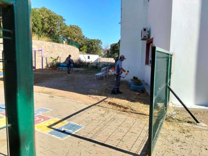 BODRUM’DA OT TEMİZLİĞİ ÇALIŞMALARI SÜRÜYOR