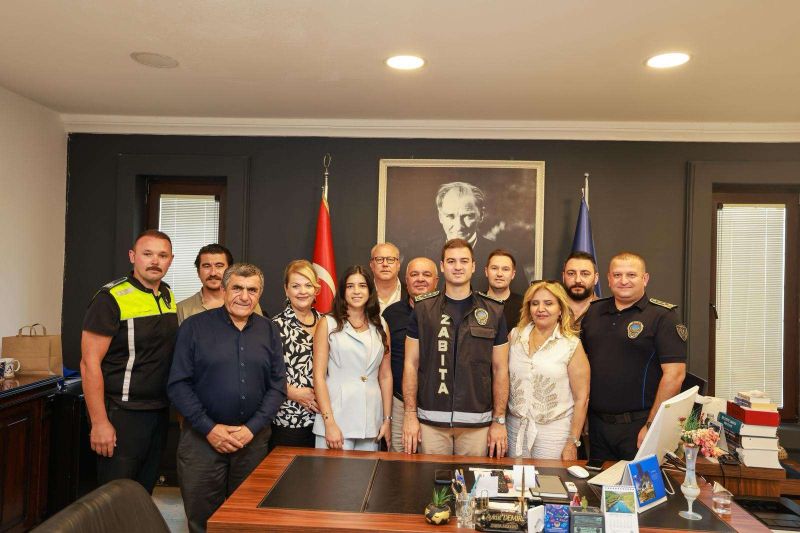 BAŞKAN MANDALİNCİ ZABITA HAFTASI’NI KUTLADI