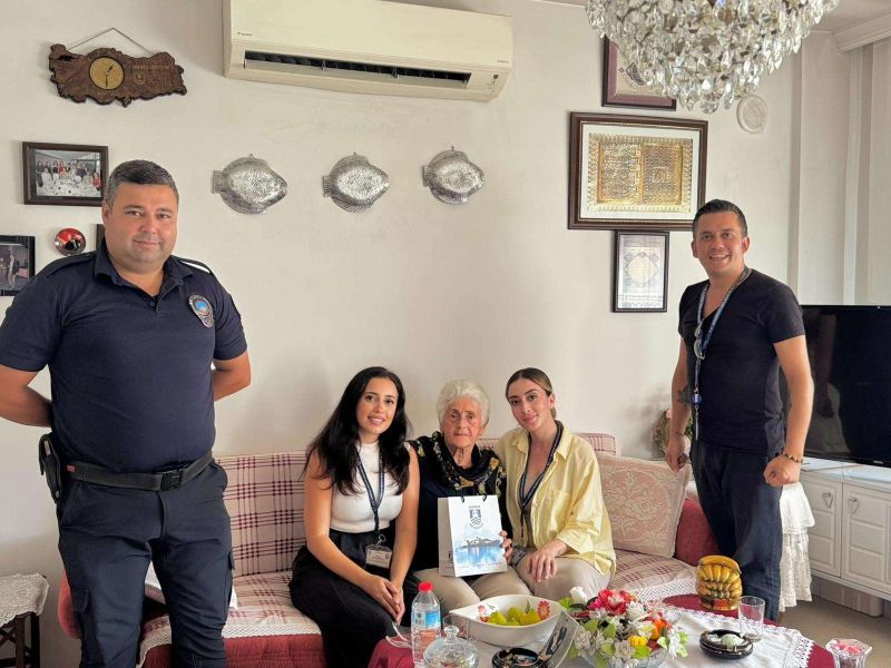 ZABITA HAFTASINDA VEFA ZİYARETİ