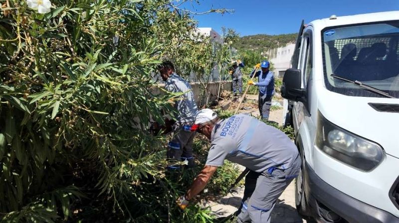 BODRUM BELEDİYESİNDEN OKULLARA BAKIM ONARIM DESTEĞİ