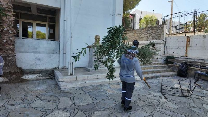 BODRUM BELEDİYESİNDEN OKULLARA BAKIM ONARIM DESTEĞİ