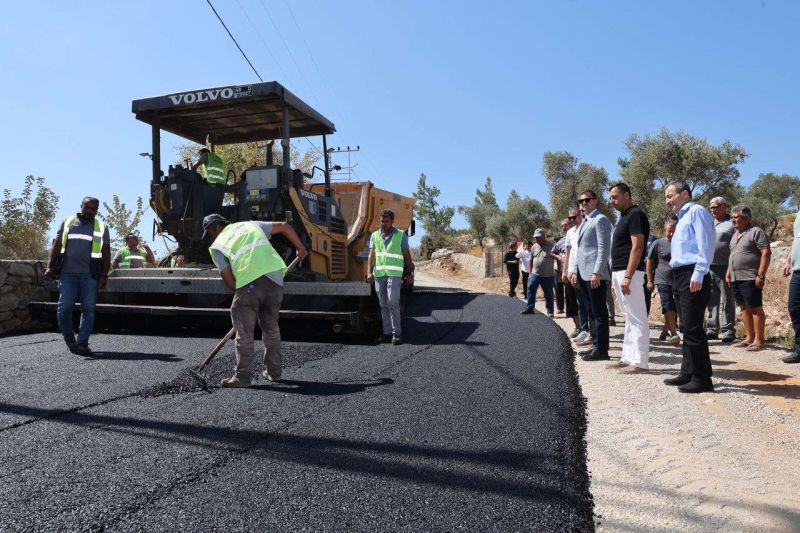 BAŞKAN MANDALİNCİ ÇAMLIK’TA İNCELEMELERDE BULUNDU