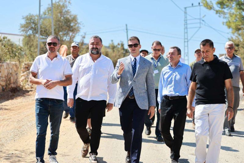 BAŞKAN MANDALİNCİ ÇAMLIK’TA İNCELEMELERDE BULUNDU