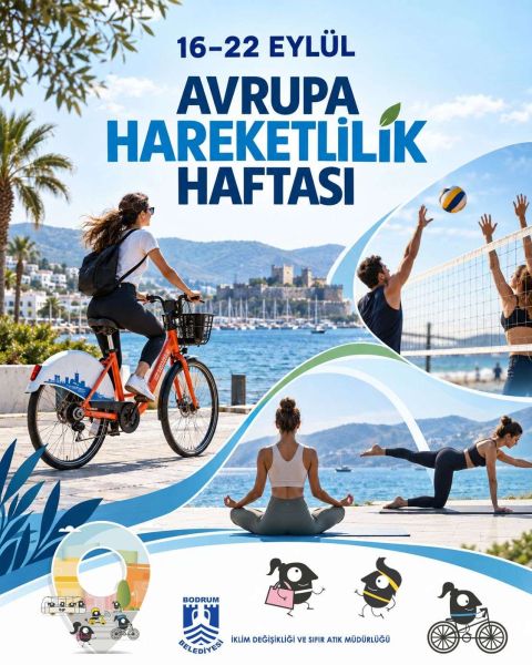 AVRUPA HAREKETLİLİK HAFTASI BODRUM’DA ETKİNLİKLERLE KUTLANIYOR