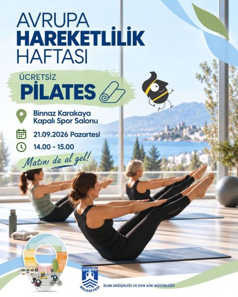 AVRUPA HAREKETLİLİK HAFTASI BODRUM’DA ETKİNLİKLERLE KUTLANIYOR