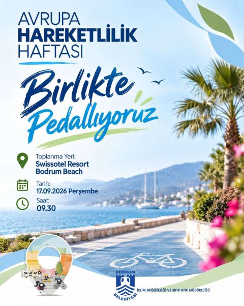 AVRUPA HAREKETLİLİK HAFTASI BODRUM’DA ETKİNLİKLERLE KUTLANIYOR