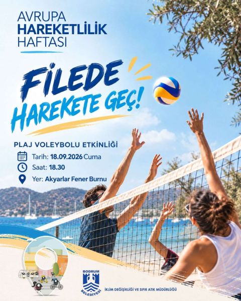 AVRUPA HAREKETLİLİK HAFTASI BODRUM’DA ETKİNLİKLERLE KUTLANIYOR