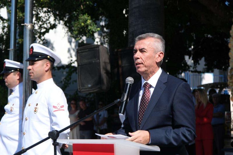BODRUM’DA 19 EYLÜL GAZİLER GÜNÜ TÖRENLE KUTLANDI