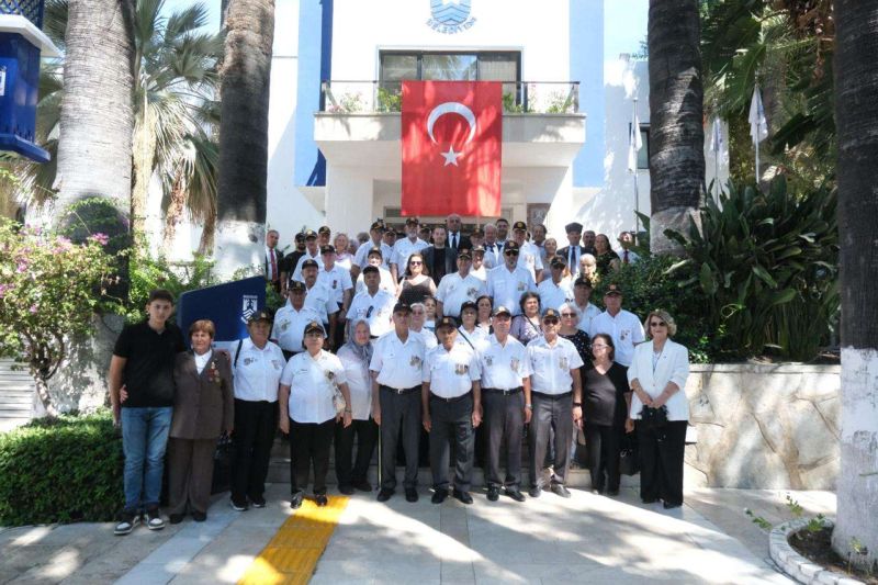 BODRUM’DA 19 EYLÜL GAZİLER GÜNÜ TÖRENLE KUTLANDI
