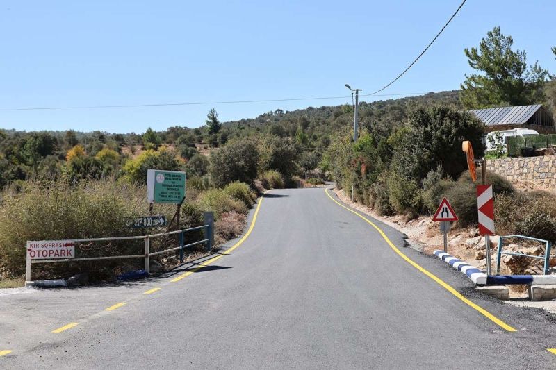 ÇAMLIK MAHALLESİ’NDE YOL ÇALIŞMALARI TAMAMLANDI