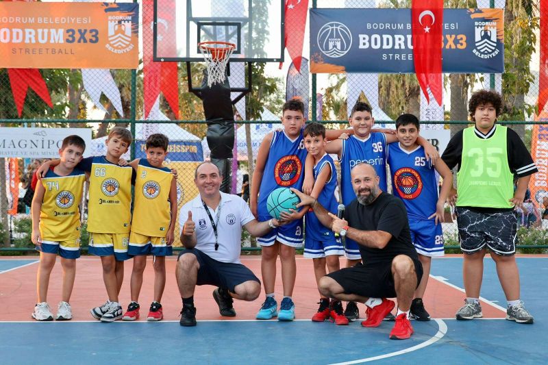 BODRUM 3X3 STREETBALL HEYECANI TURGUTREİS’TE BAŞLADI