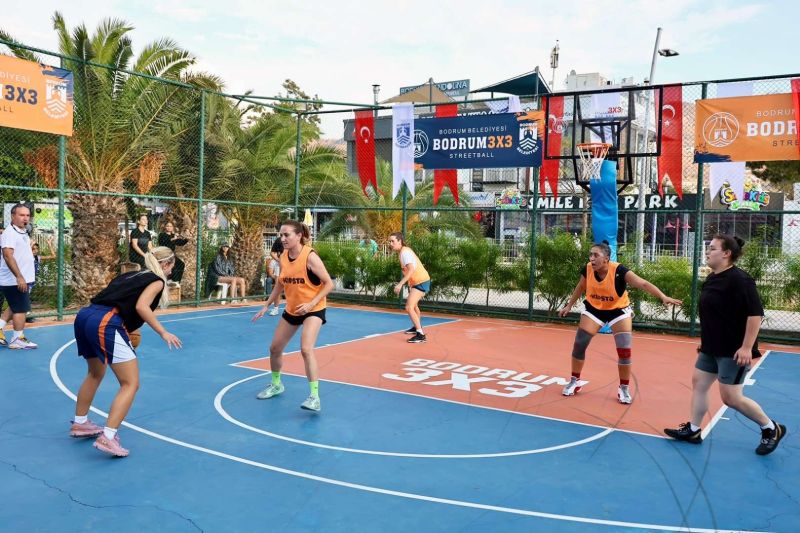 BODRUM 3X3 STREETBALL TURNUVASI ÖDÜL TÖRENİYLE SONA ERDİ