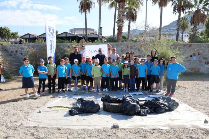 TURGUTREİS’TE ÖĞRENCİLERDEN ÇEVRE İÇİN ANLAMLI ÇALIŞMA