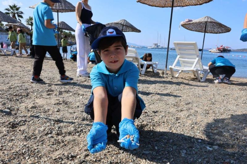 TURGUTREİS’TE ÖĞRENCİLERDEN ÇEVRE İÇİN ANLAMLI ÇALIŞMA