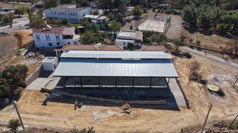 PINARLIBELEN PAZAR YERİ VE SOSYAL ETKİNLİK ALANI PROJESİNDE SONA YAKLAŞILDI