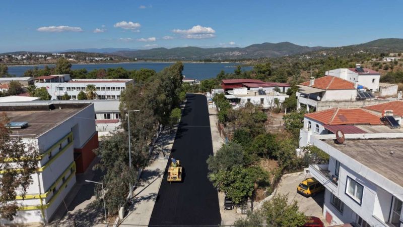 BELEDİYE ASFALT ÇALIŞMALARINA DEVAM EDİYOR
