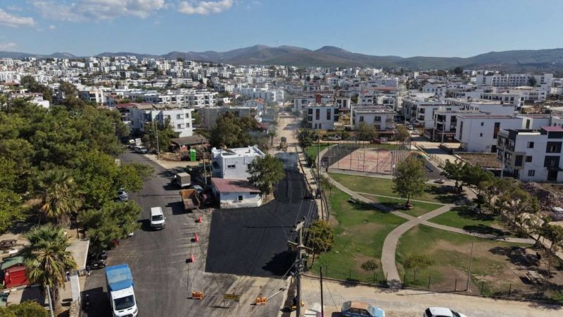 BELEDİYE ASFALT ÇALIŞMALARINA DEVAM EDİYOR