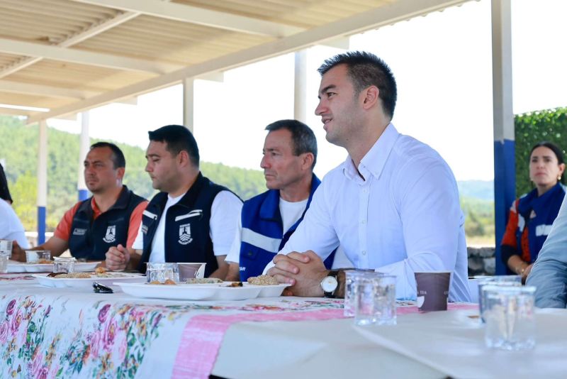 BAŞKAN MANDALİNCİ SAHA ZİYARETLERİNE DEVAM EDİYOR